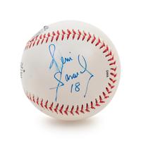 A Group of Six Chicago Blackhawks Hall of Famers Signed Autograph Baseballs Including Tony Esposito, Bobby Hull, Stan Mikita, Pierre Pilote, Chris Chelios and Denis Savard (BAS Beckett Authentication Services Certified),