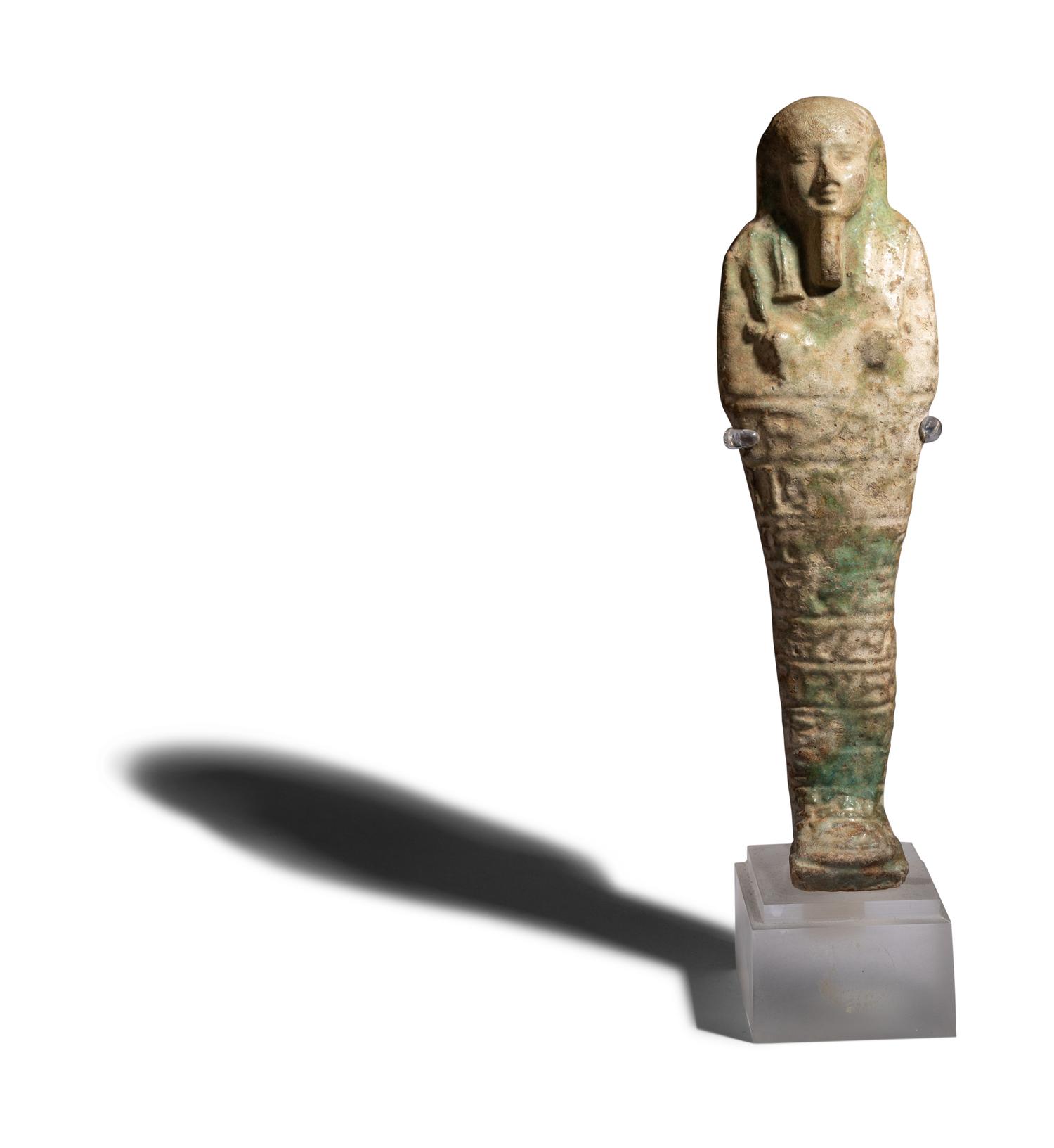 An Egyptian Faience Ushabti