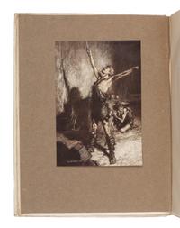 [ILLUSTRATED BOOKS]. RACKHAM, Arthur (1867-1939), illustrator. -- WAGNER, Richard (1813-1883). Margaret Armour, translator. Siegfried & the Twilight of the Gods. London and New York: William Heinemann and Doubleday Page & Co, 1911.