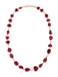 RUBY AND DIAMOND NECKLACE