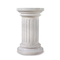 A Carved Marble Pedestal