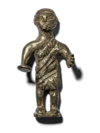 A Gallo-Roman Silver Votive Figure