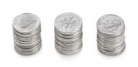 A Roll of United States 1963 Roosevelt Dime Proof Coins
