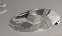 A Steuben Engraved Glass and Silver Arctic Fisherman Sculpture