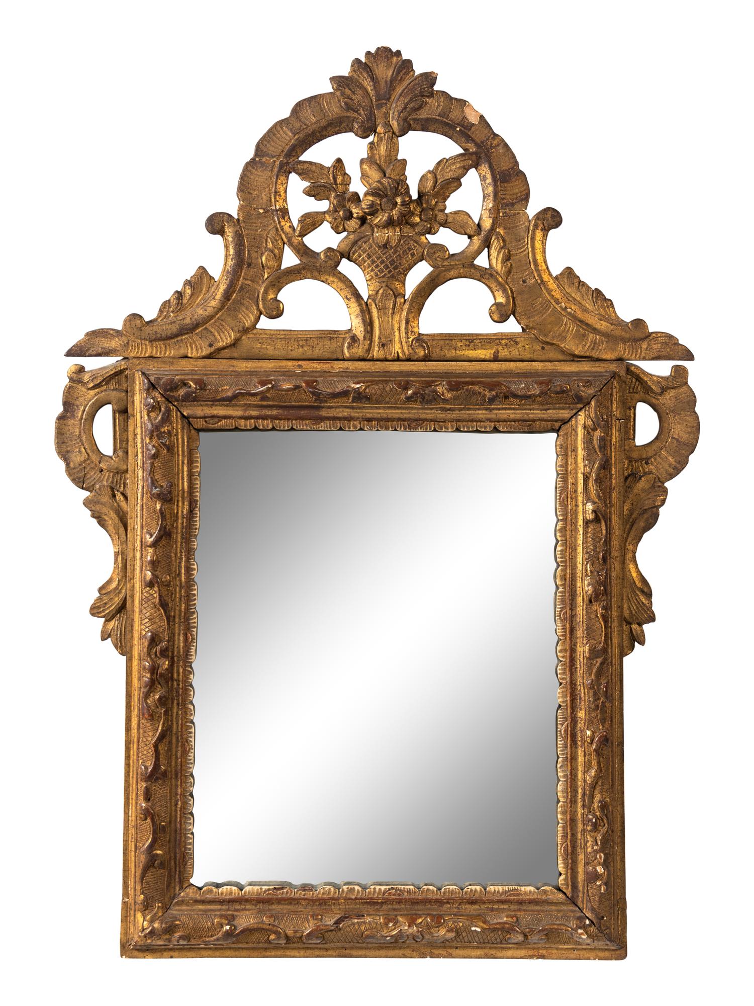 An Italian Giltwood Mirror