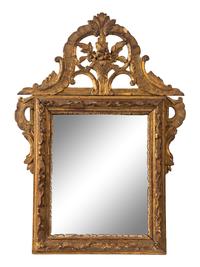 An Italian Giltwood Mirror