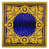 A Gianni Versace Silk Atelier Print Scarf, 34" x 34".