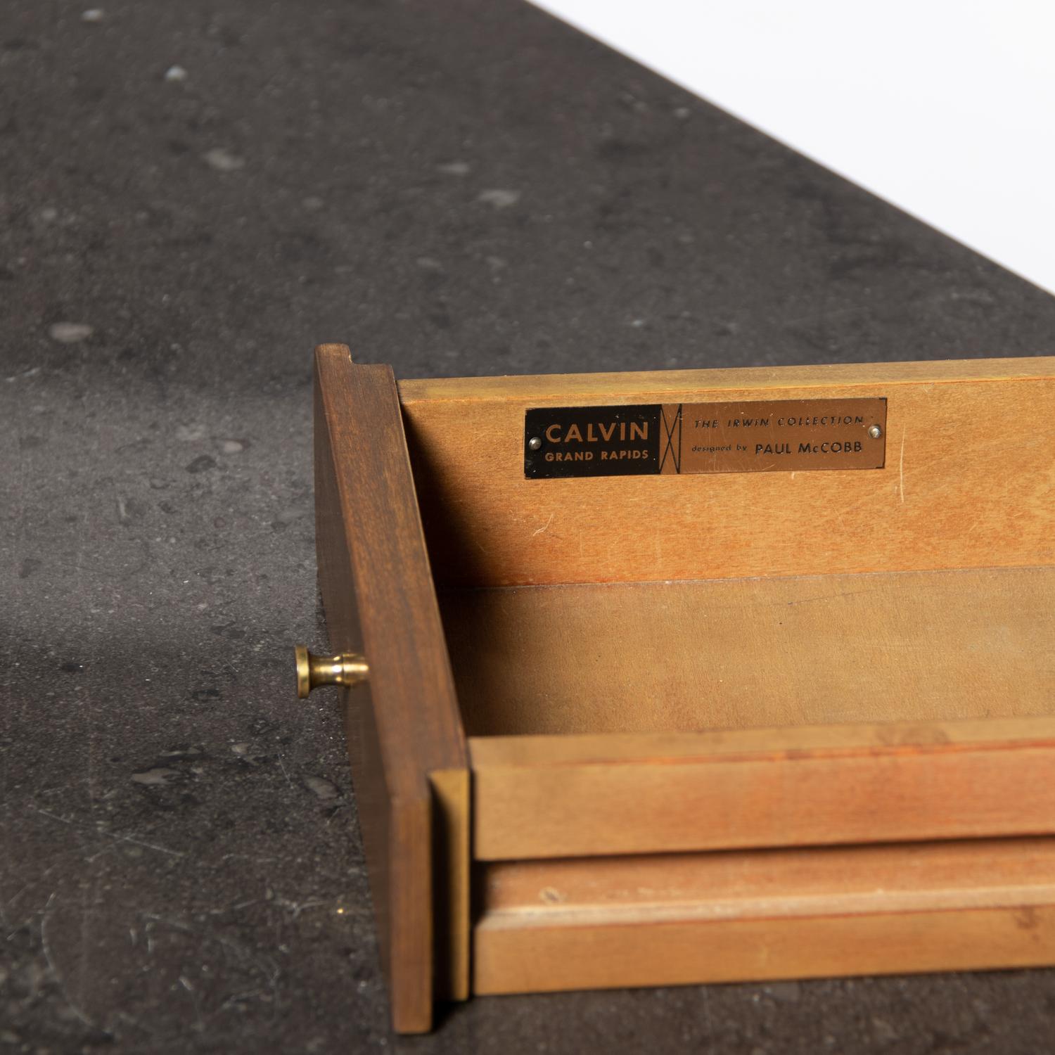 Pair of End Tables, Calvin, USA