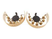 A Pair of Louis Philippe Gilt Bronze Seven-Light Sconces