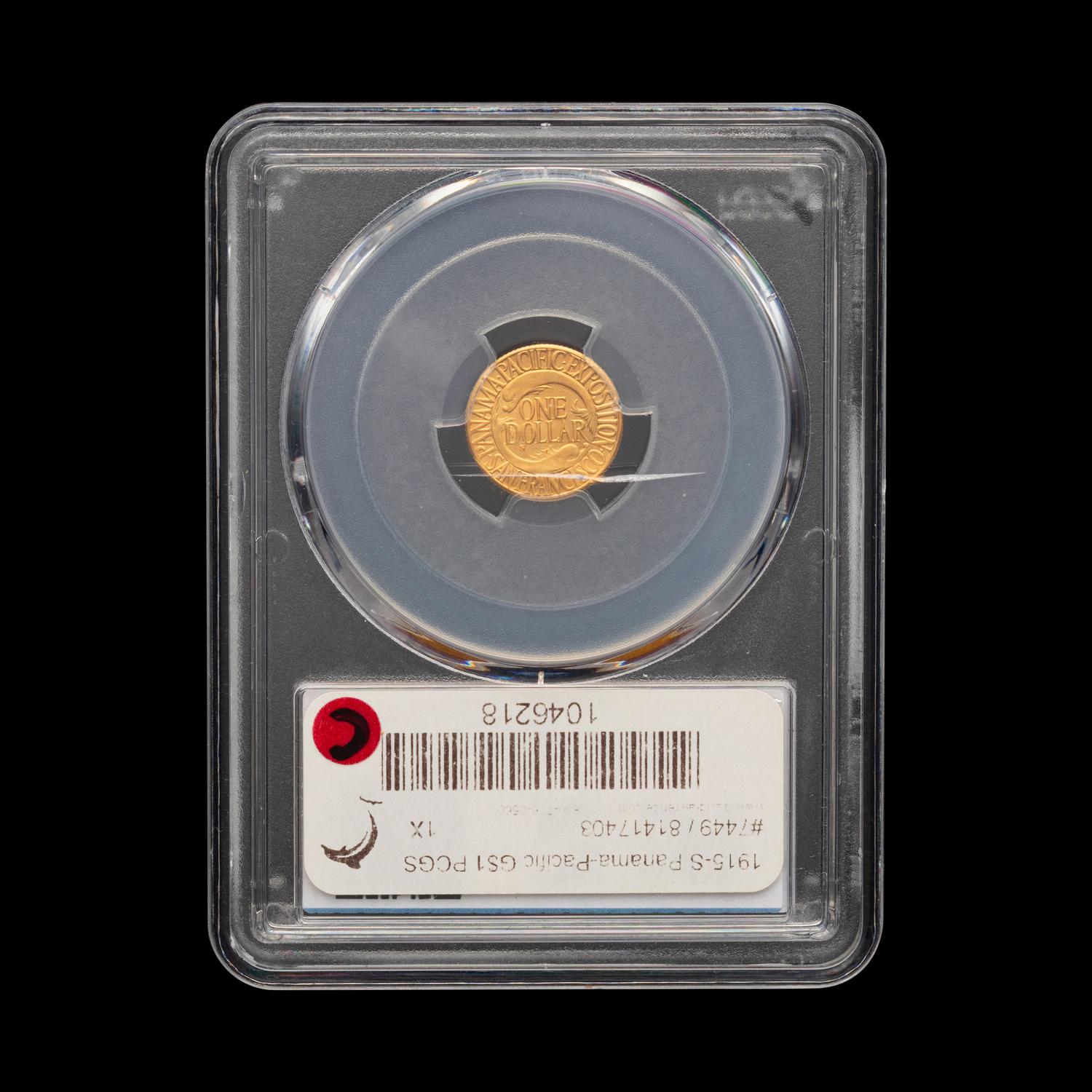 A 1915-S Panama-Pacific Exposition $1 Gold Coin [PCGS MS63]
