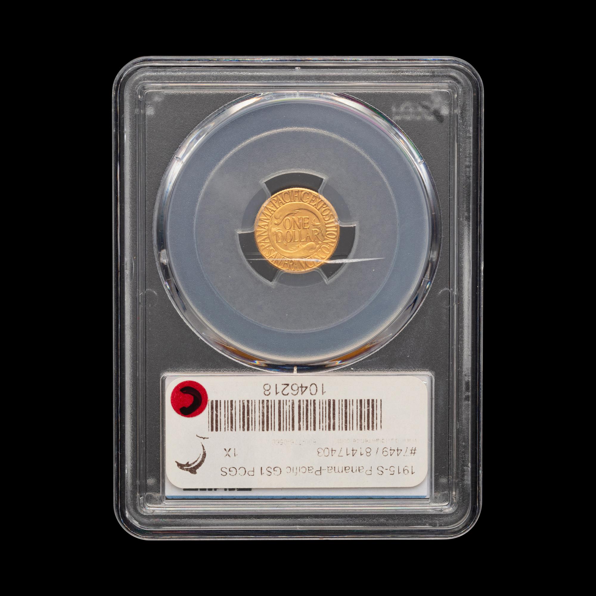 A 1915-S Panama-Pacific Exposition $1 Gold Coin [PCGS MS63]