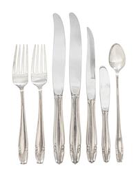 A Wallace Silversmiths Sterling Silver Part Flatware Service