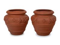 A Pair of Italian Terracotta Planters