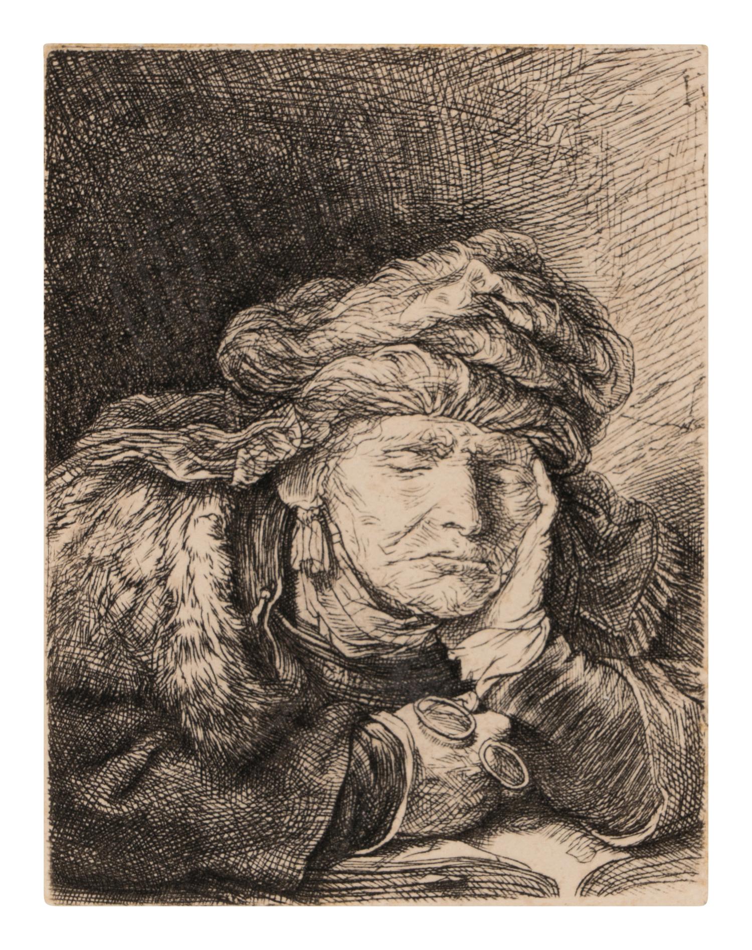 Old Woman Sleeping, ca. 1635-1637