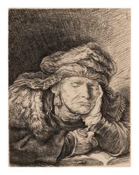 Old Woman Sleeping, ca. 1635-1637