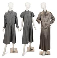 Two Grey Chanel Ensembles, 1980s
