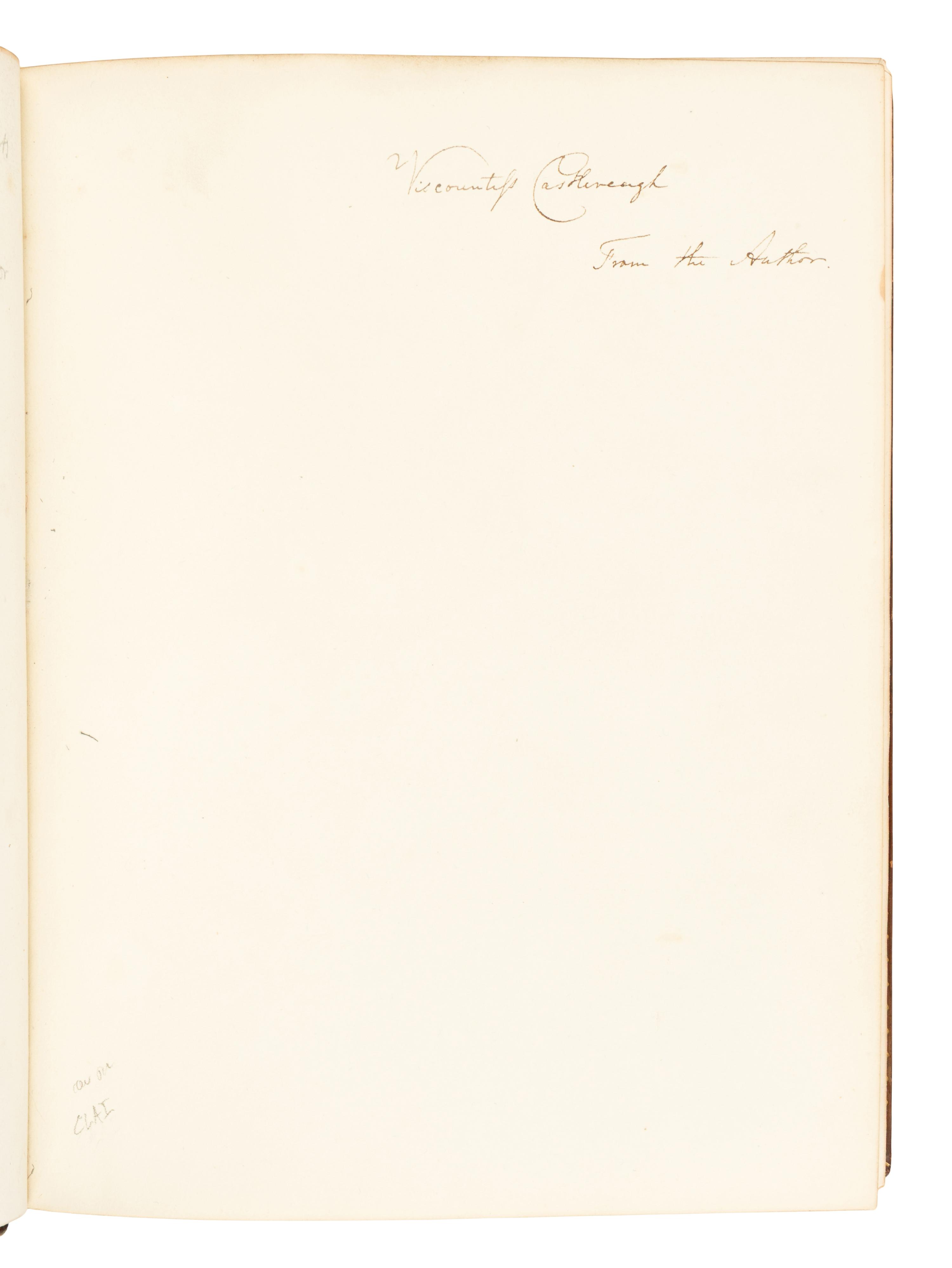 HALL, Basil (1788-1844). Account of a Voyage of Discovery to the West Coast of Corea, and the Great Loo-Choo Island; with an Appendix . London: John Murray, 1818.