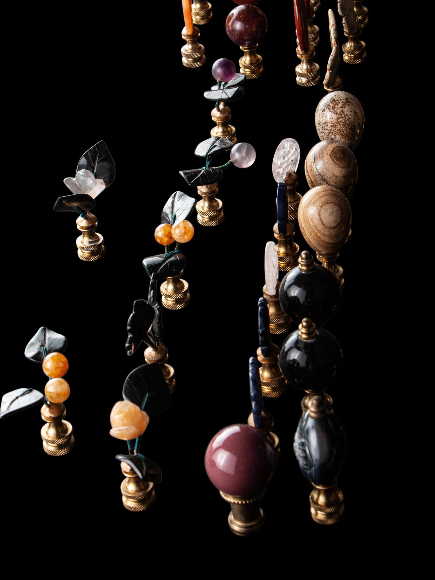 47 Chinese Lamp Finials