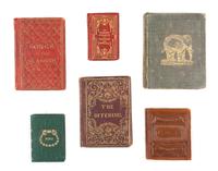 [MINIATURE BOOKS]. A group of 8 miniature books, comprising: