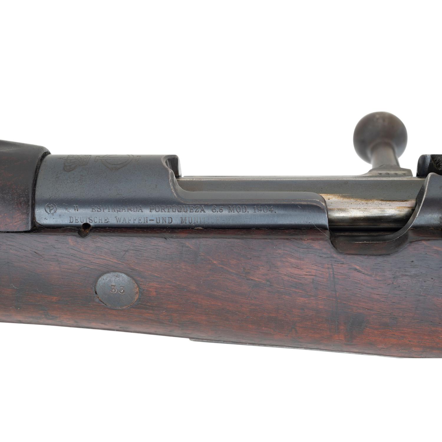 **Portuguese Mauser Model 1904 Vergueiro Carbine in 8mm Mauser
