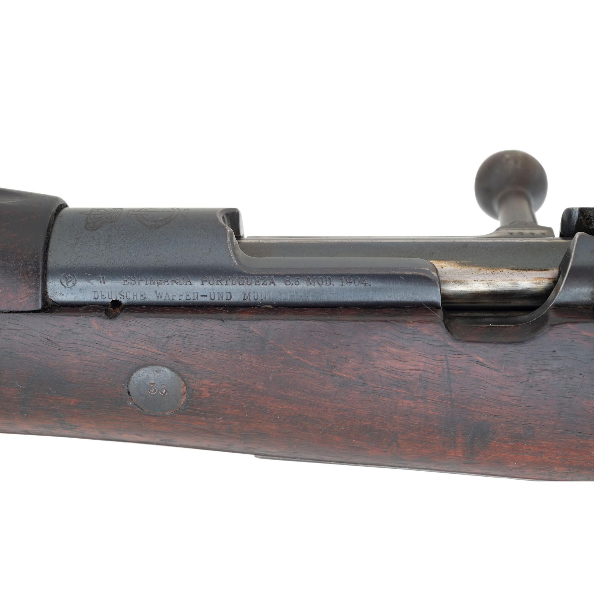 **Portuguese Mauser Model 1904 Vergueiro Carbine in 8mm Mauser