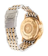 BREITING, REF. 41322 18K YELLOW GOLD AND STAINLESS STEEL LIMITED EDITION 'NAVITIMER' CHRONOGRAPH WRISTWATCH