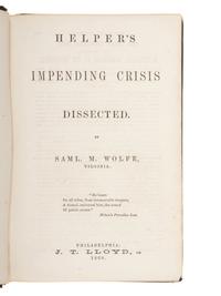 [CIVIL WAR]. Books associated with the war, incl. one identified to a Union officer.