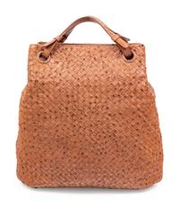 Bottega Veneta Ostrich Intrecciato Tote Bag