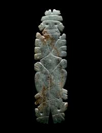 A Nicoya Jade Bird Pendant