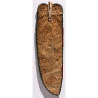 Cree Beaded Hide Knife Sheath