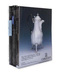 A Group of Thirty-Six Auction Catalogues Pertaining to Silver, , comprising 26 Christie's catalogues, 2 Leslie Hindman Auctioneers cata
