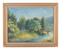 A Group of Seven Decorative Paintings