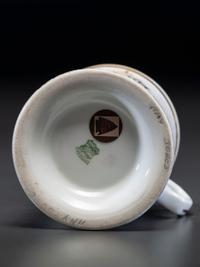 A Gardener's Porcelain Shaving Mug