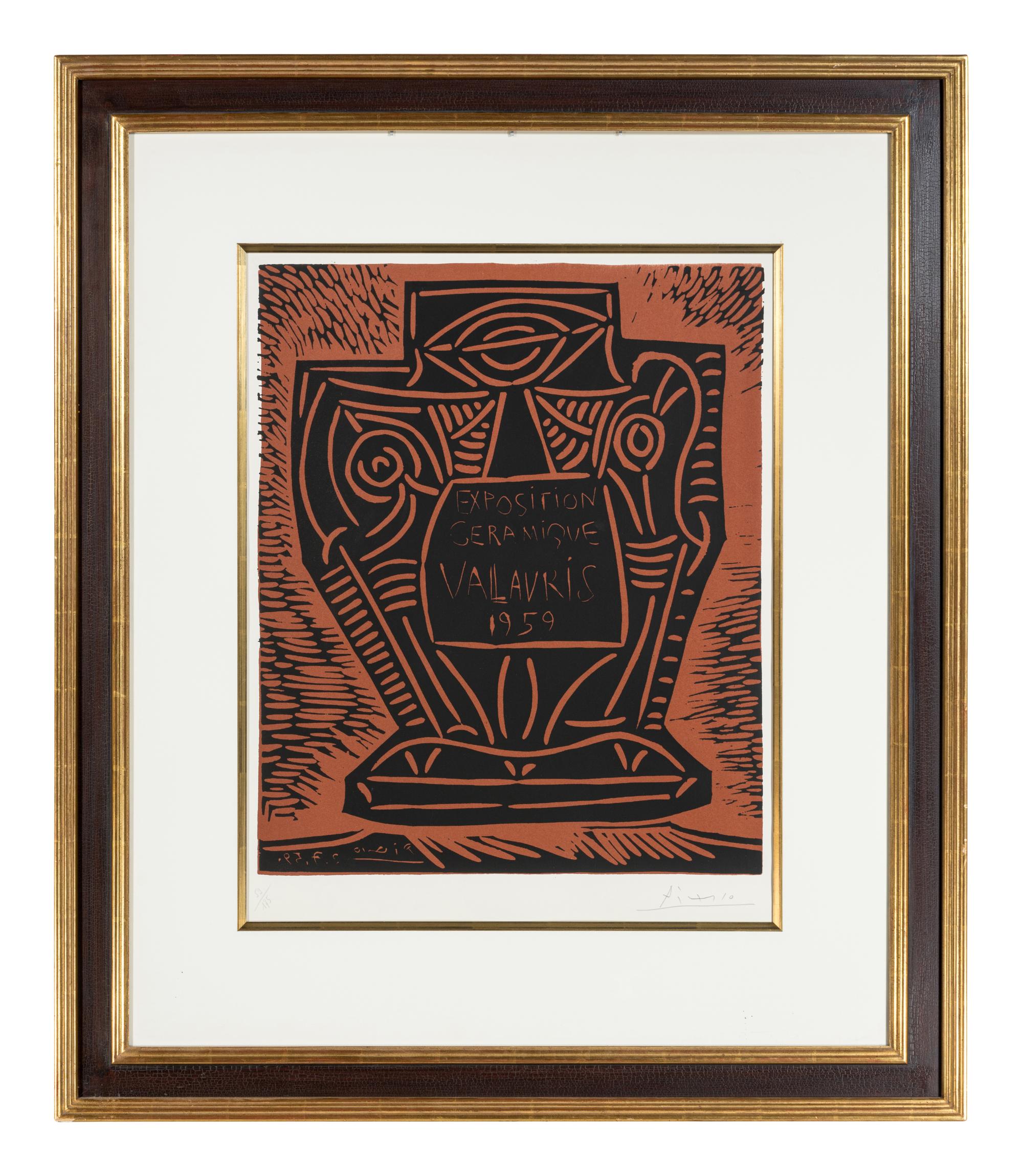 Exposition Céramique, Vallauris 1959