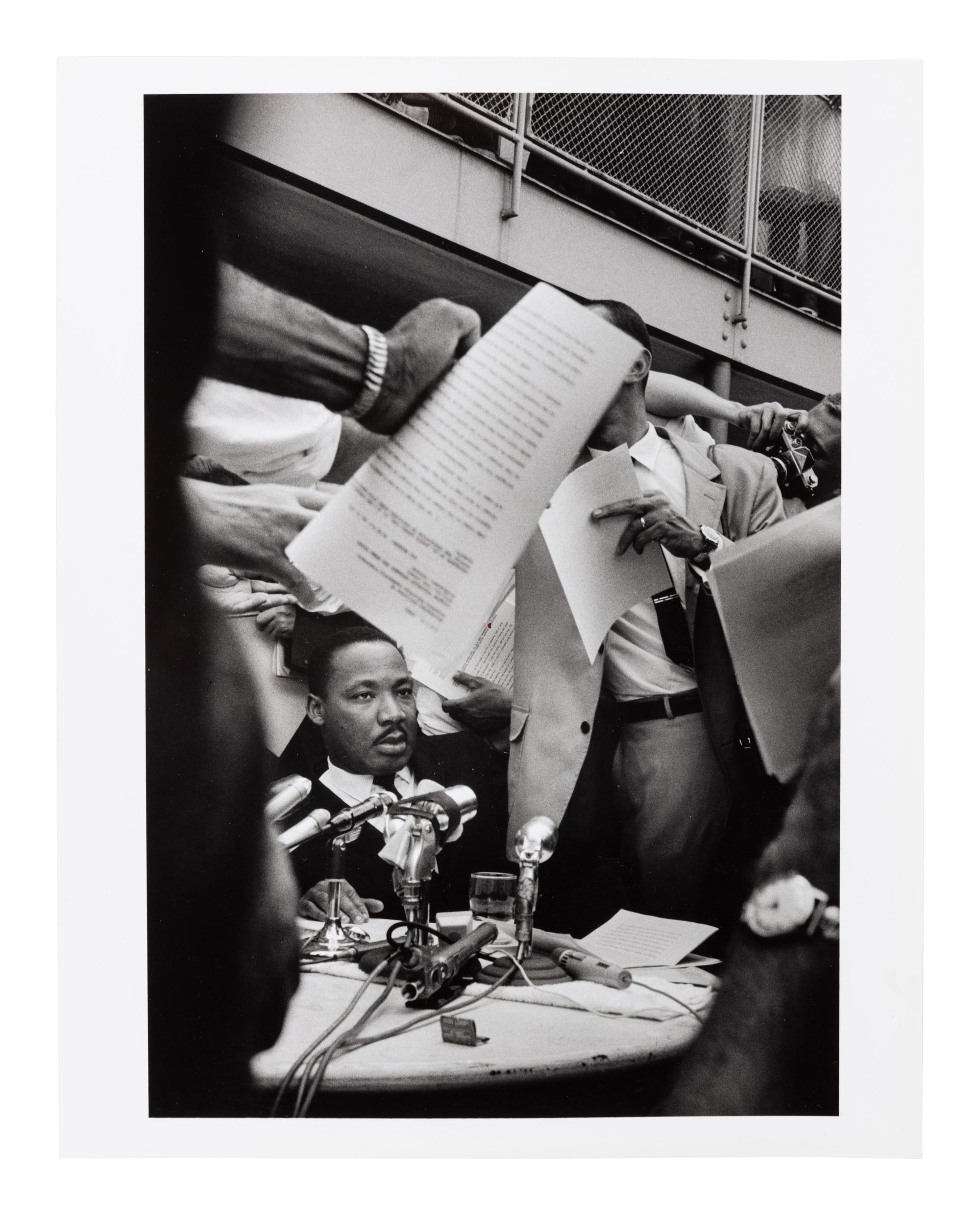 Ernst Haas (1921-1986) Martin Luther King, Jr., Birmingham, Alabama, 1963