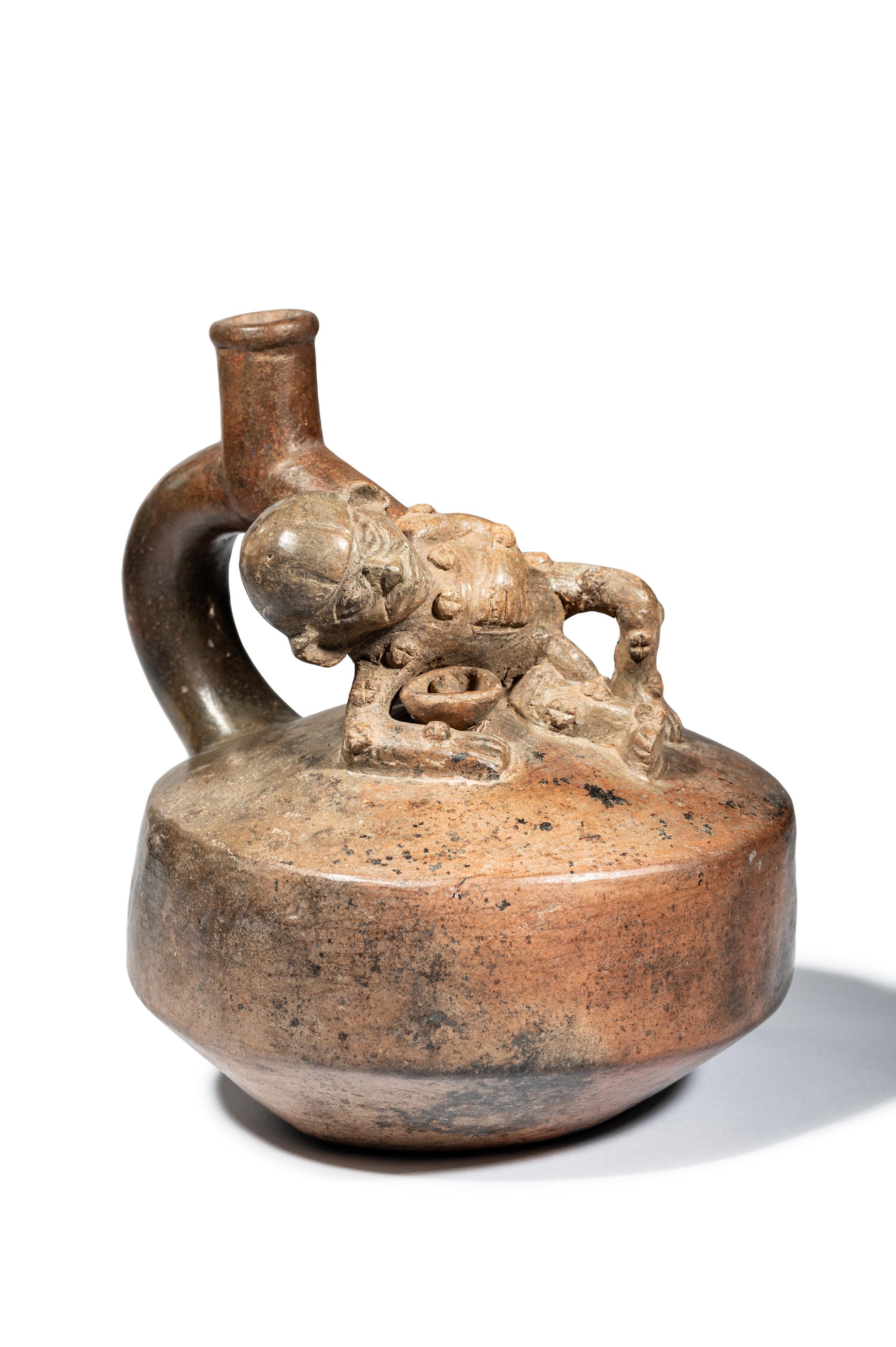 A Moche Figural Vessel