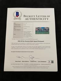 A 2004 Chrysler Golf Shootout Chicago Sports Stars Multi Signed Autograph Photo Including Michael Jordan (Beckett Authentication Services Letter BAS Certified),
