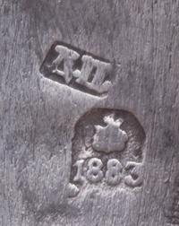 Two Russian Niello Silver Cases