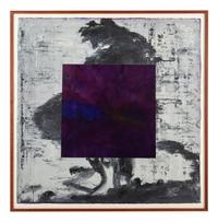 Drawing with Blue Figure, Women with Clothes Blowing in the Wind