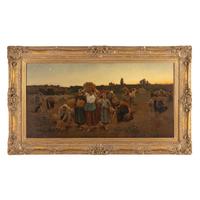 Alfred Bryant Copeland (American, 1840–1909) — The Gleaners, 1877