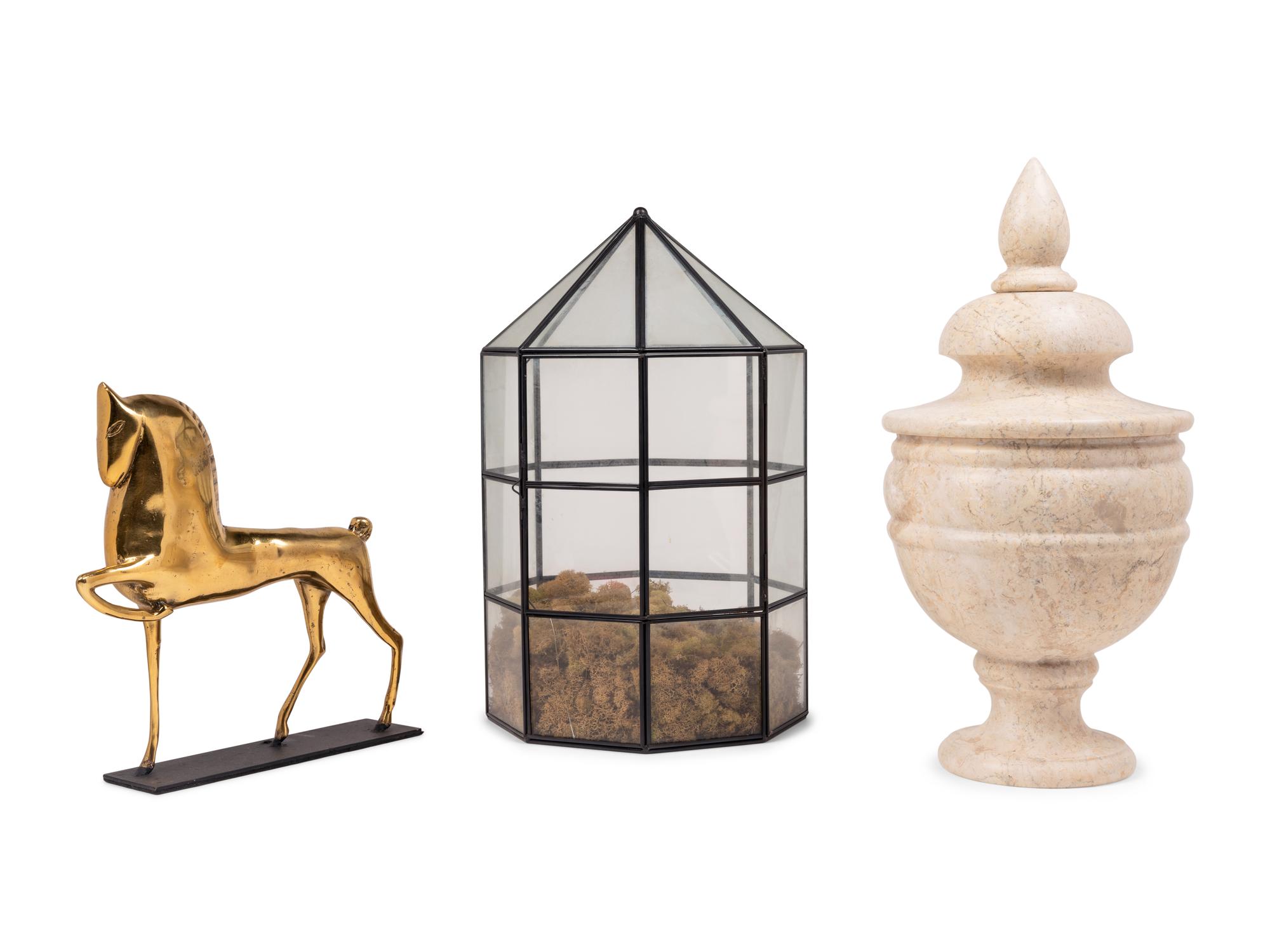 A Group of Three Contemporary Decorative Articles