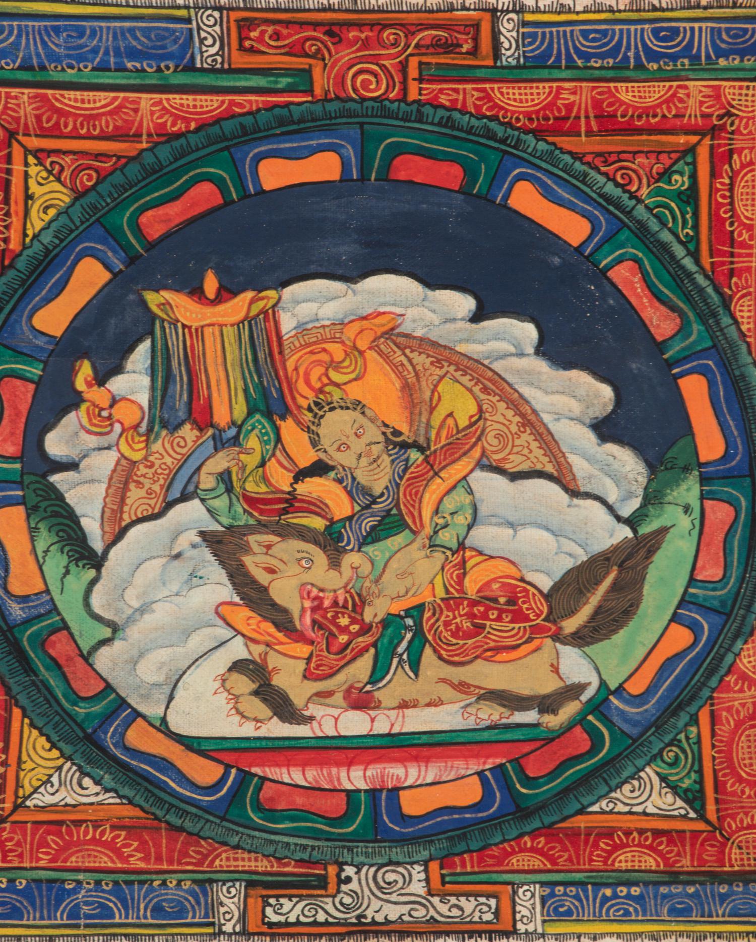 Two Tibetan Thangkas