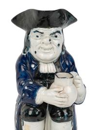 A Walton Pottery Toby Jug and Another Toby Jug