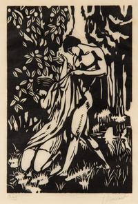 A group of three 20th Century French prints (by Maurice Denis, Adrien de Witte and one signed illegibly)