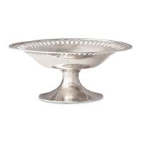 An American Silver Pierced Compote