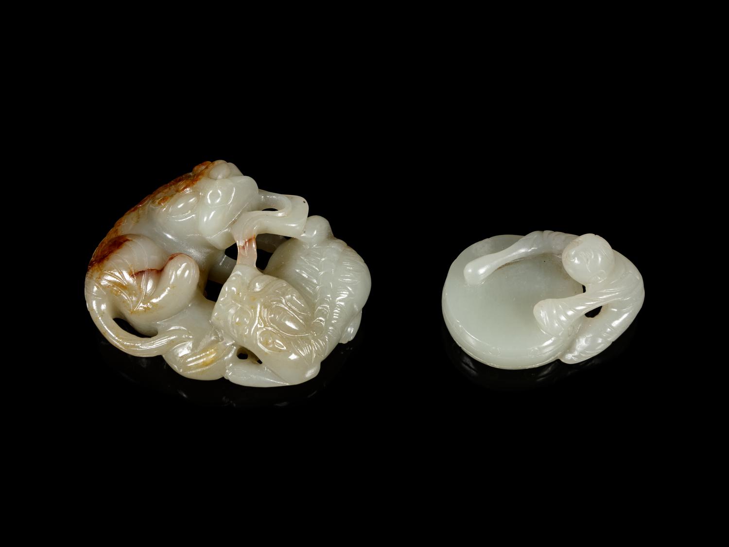 Four Chinese Jade Carvings