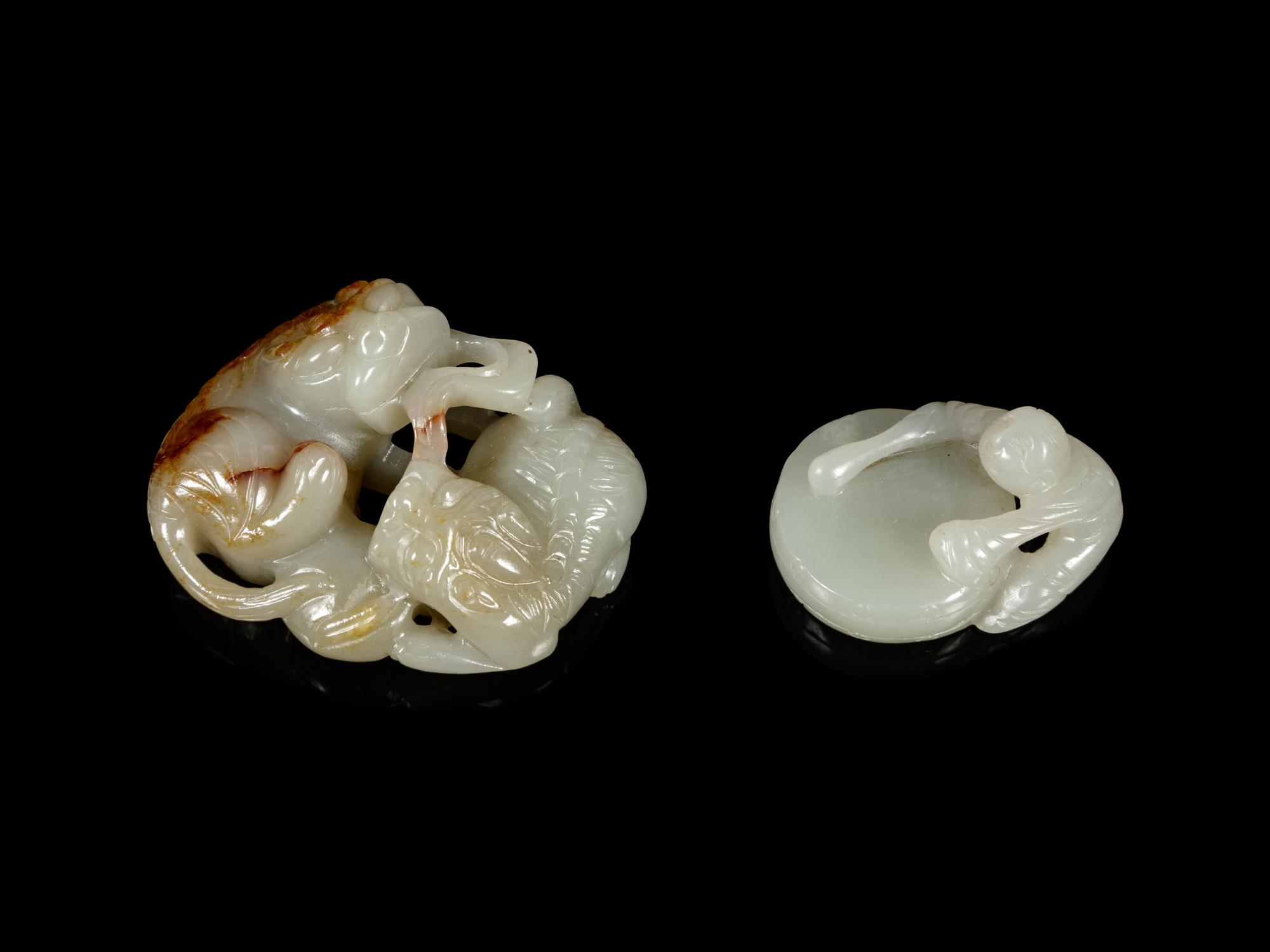 Four Chinese Jade Carvings