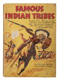 [WILD WEST SHOWS]. A group of 10 items, incl. Western periodicals and enlarged portrait of Buffalo Bill.