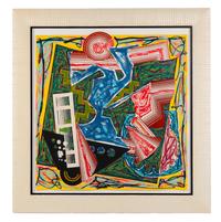Then Water Came and Quenched the Fire (from Illustrations after El Lissitzky's Had Gadya)