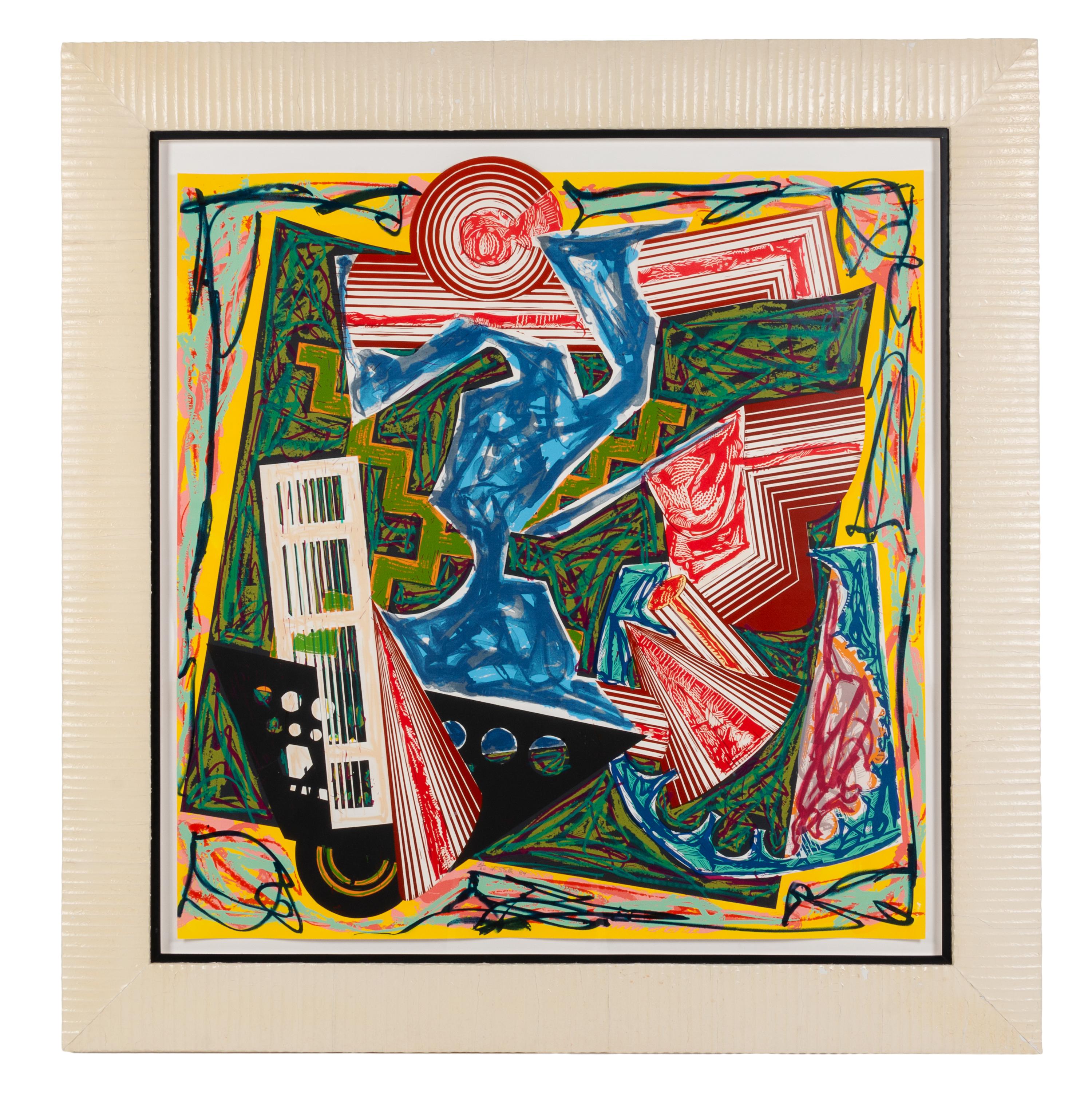 Then Water Came and Quenched the Fire (from Illustrations after El Lissitzky's Had Gadya)